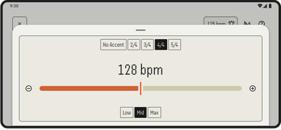 Metronome screenshot